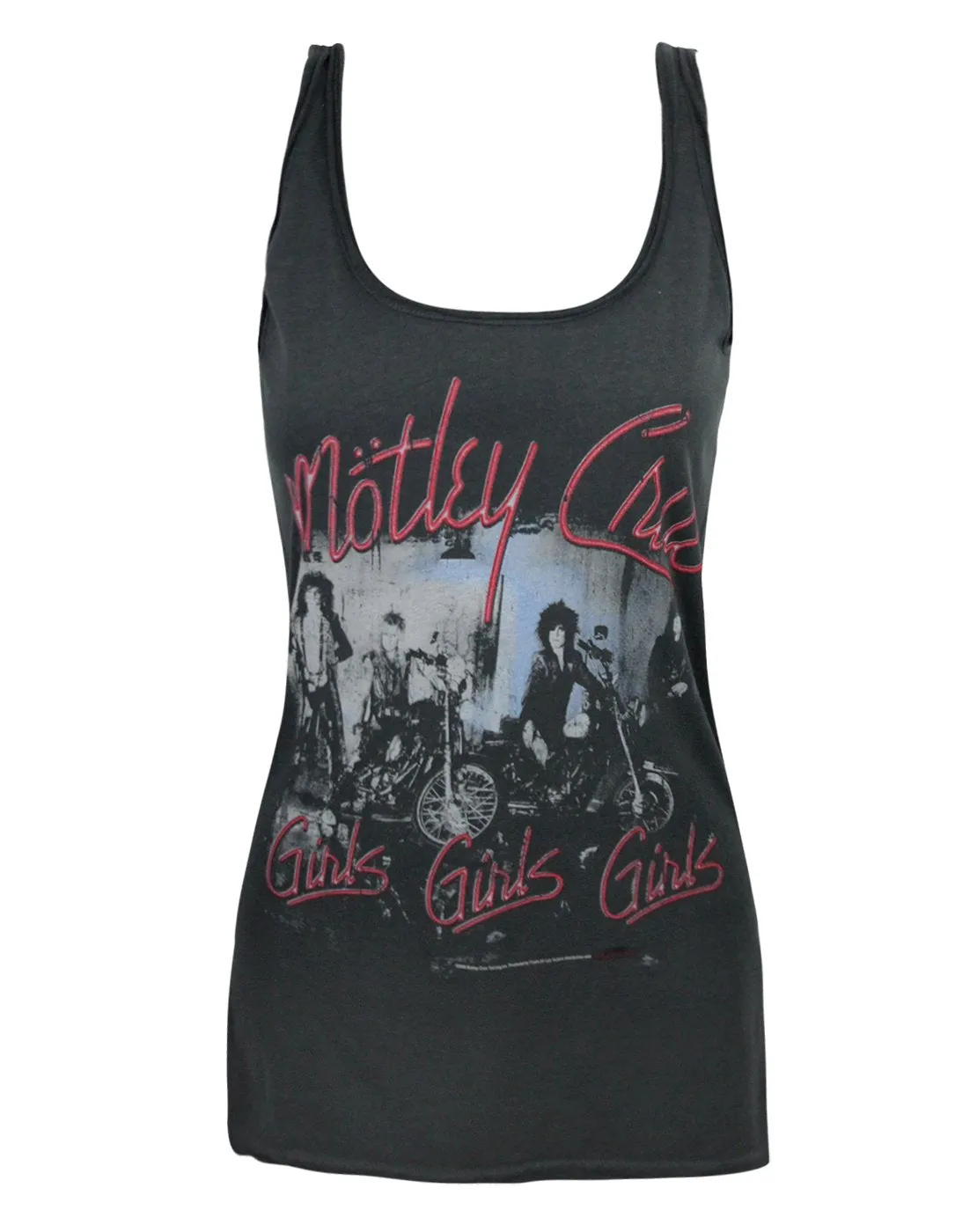 Amplified Motley Crue Girls Girls Girls Women's Vest