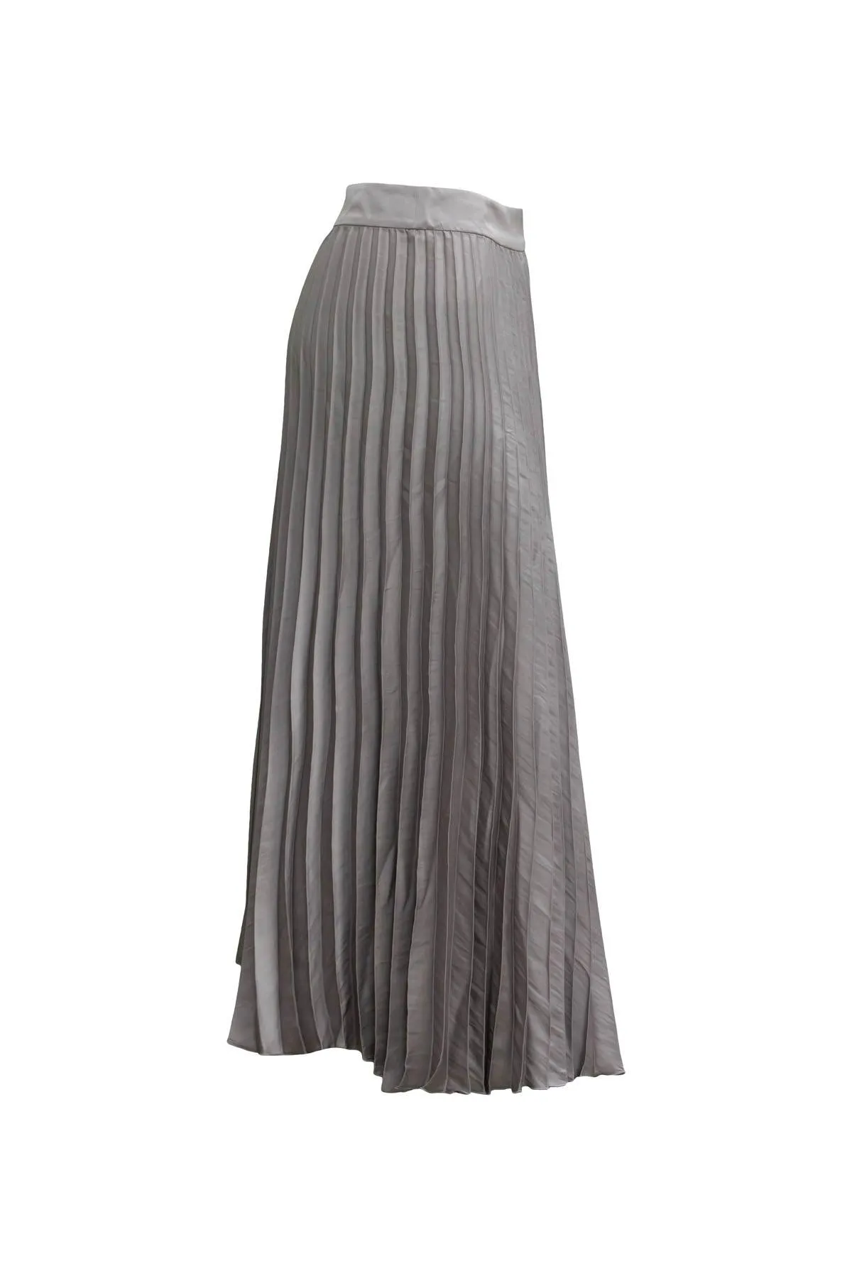 Asymmetric Pleated Skirt