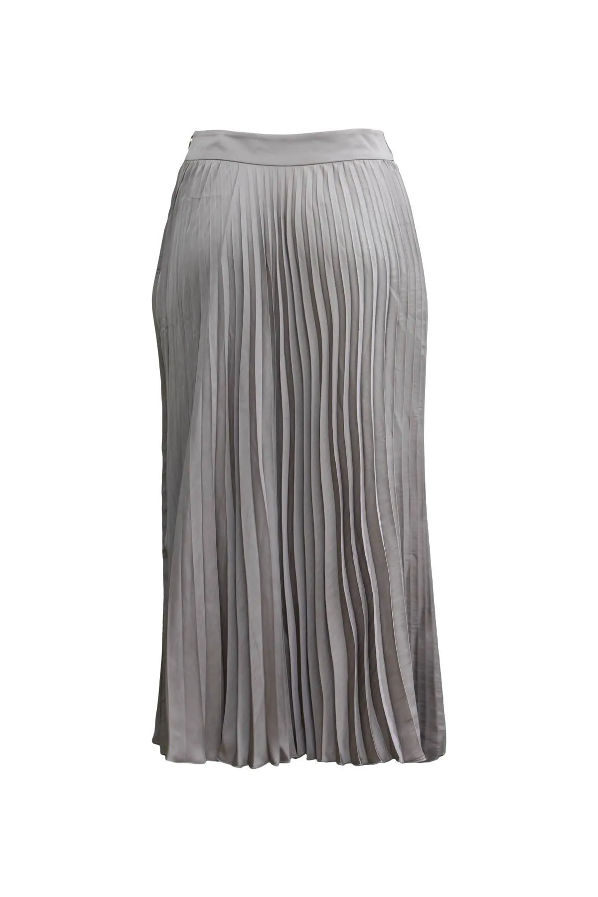 Asymmetric Pleated Skirt