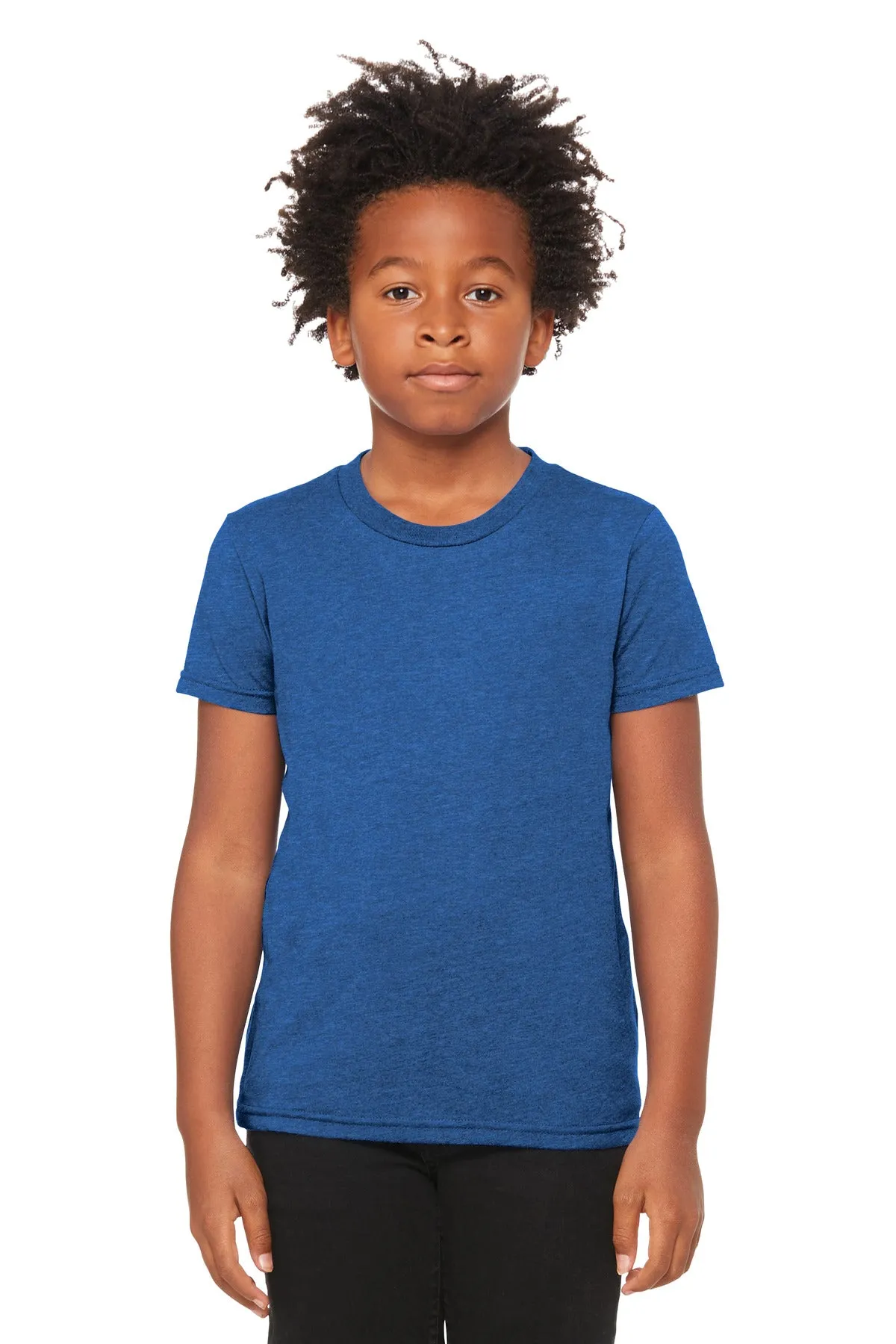 BELLA CANVAS® Youth Heather CVC Tee BC3001YCVC