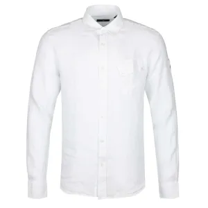 Belstaff Linen Pitch Shirt in White