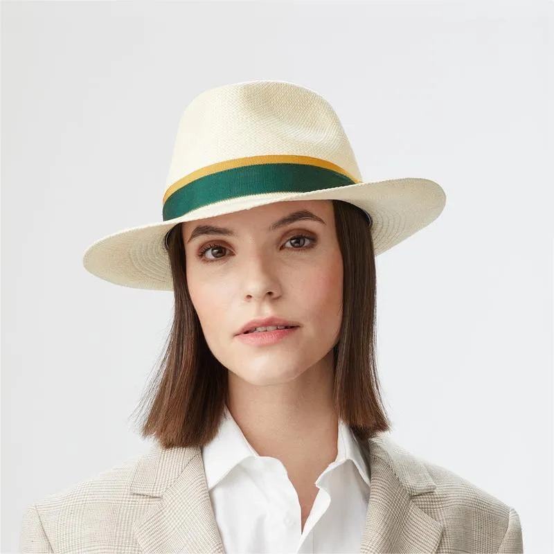 Breathable Panama Straw Fedora