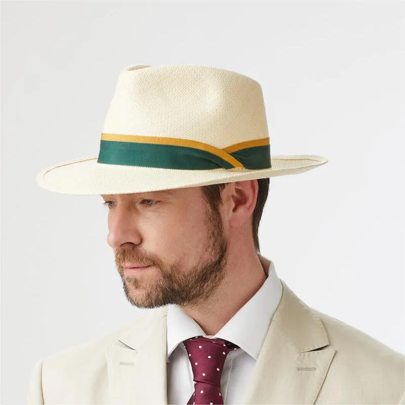 Breathable Panama Straw Fedora