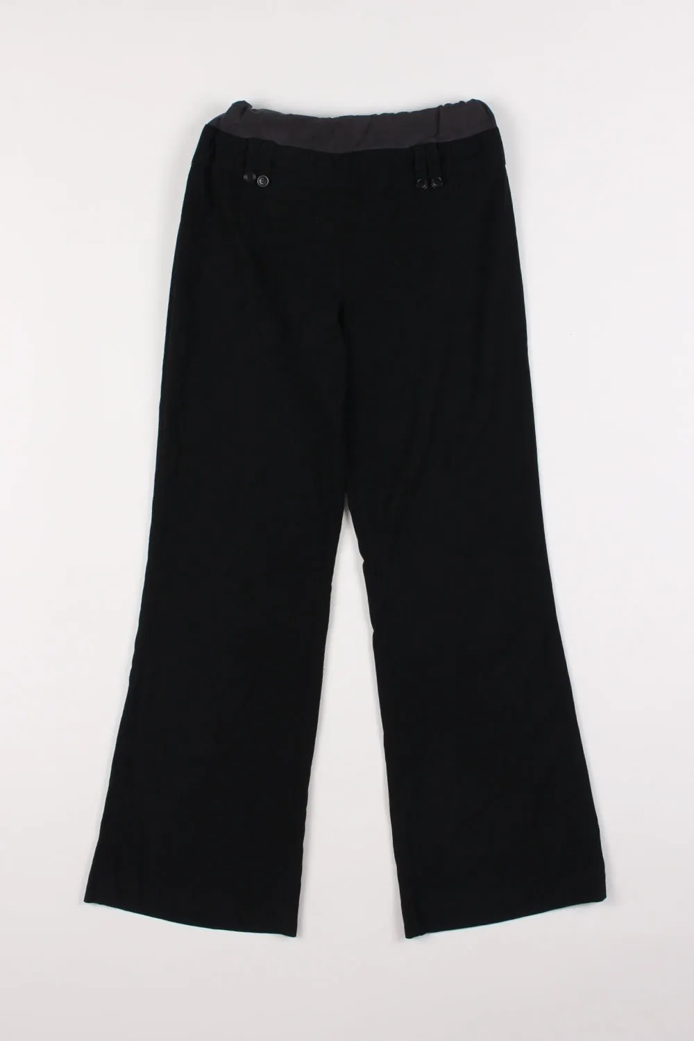 Bub2b Black Wide Leg Maternity Pants 10