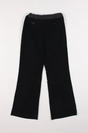 Bub2b Black Wide Leg Maternity Pants 10