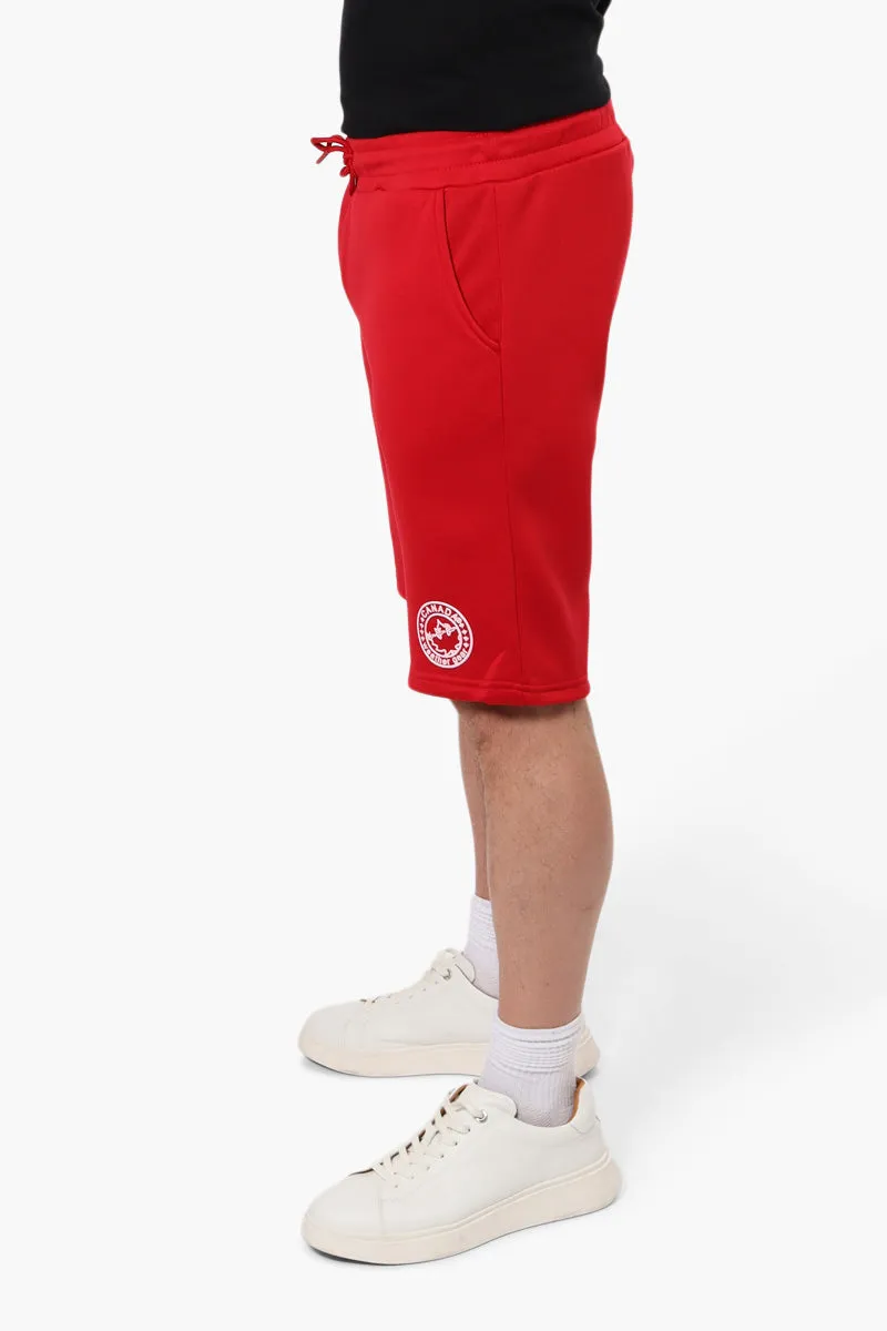 Canada Weather Gear Tie Waist Core Shorts - Red