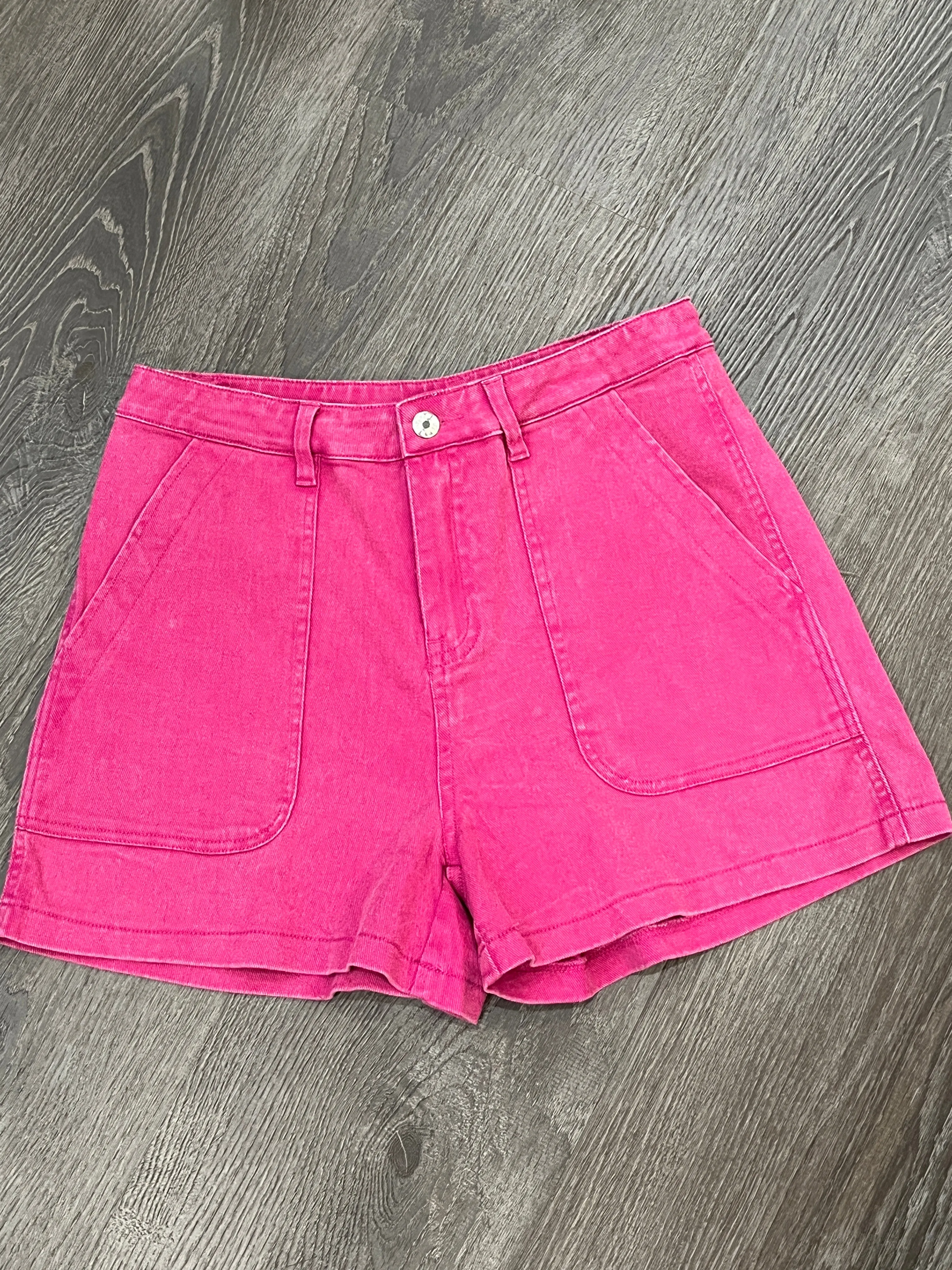 Carlie Denim Pocket Shorts