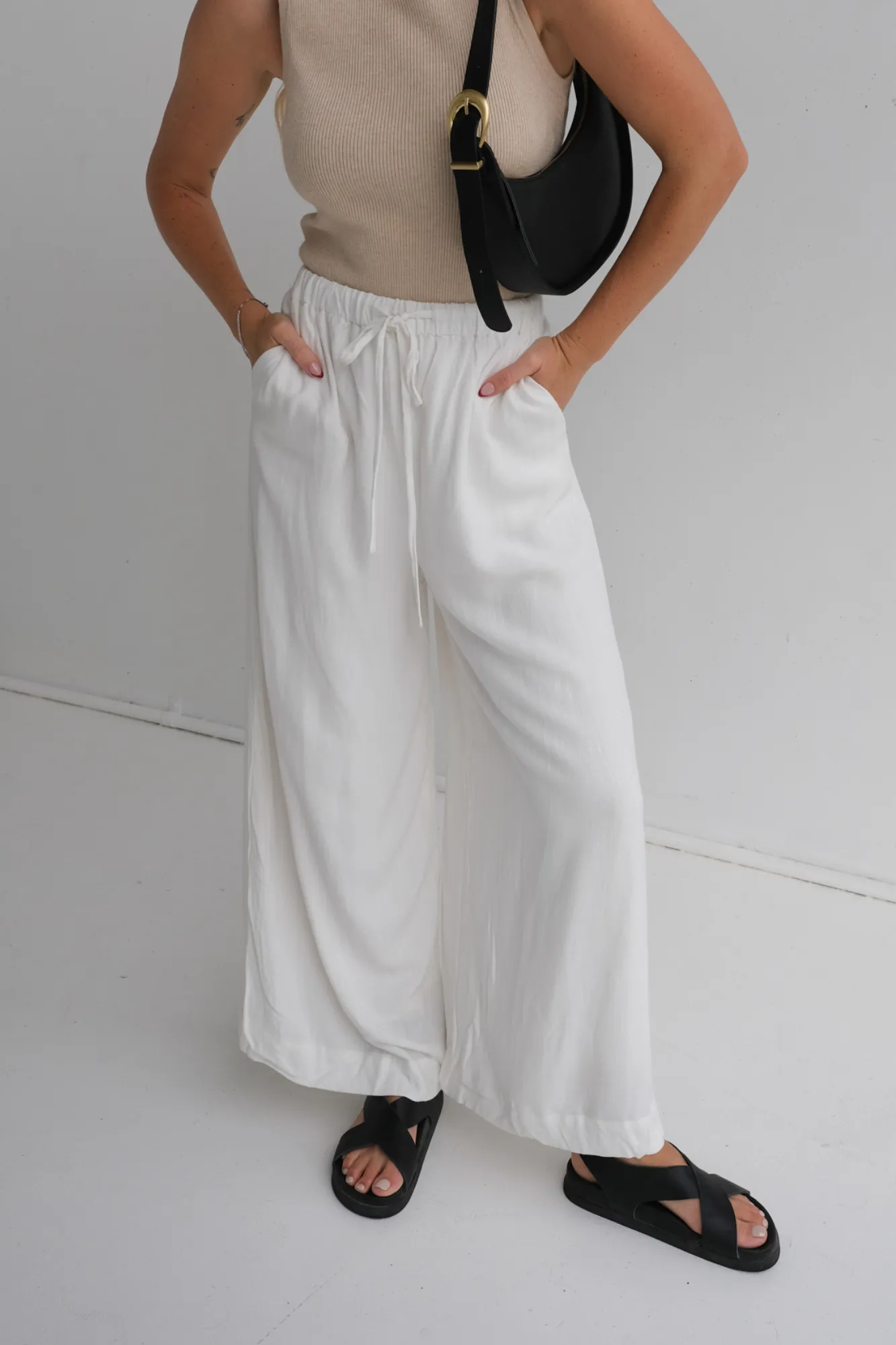 CHARLI PANT - Ivory