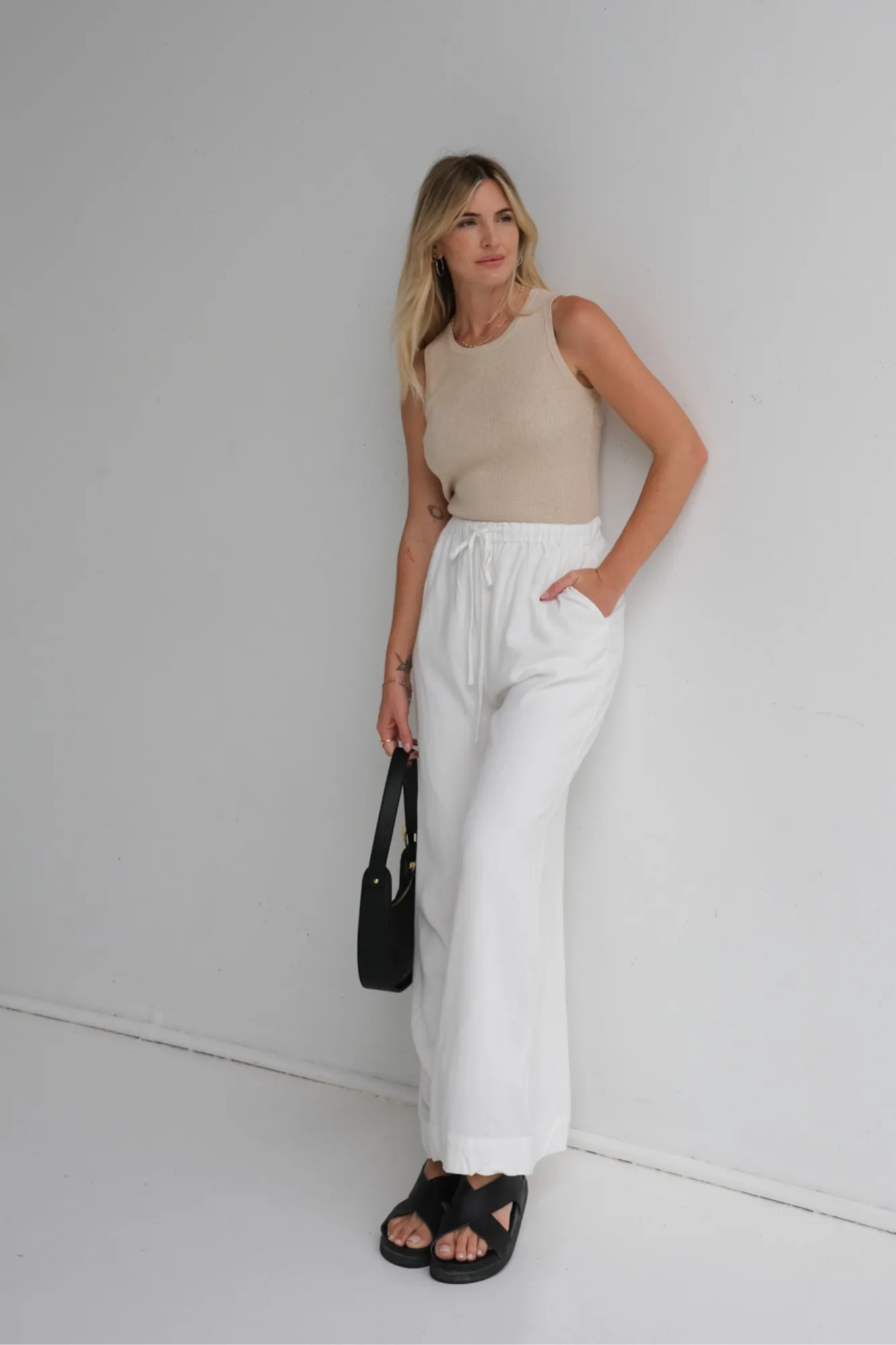 CHARLI PANT - Ivory