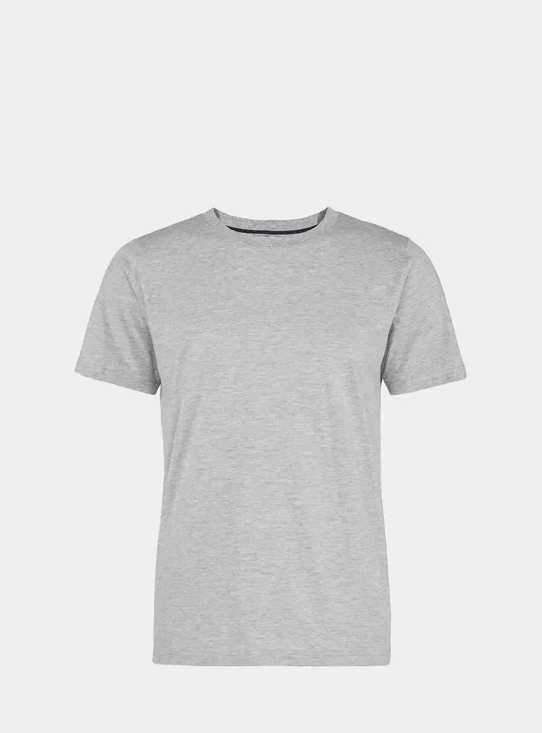 Classic Light Grey Mens Pyjama Top