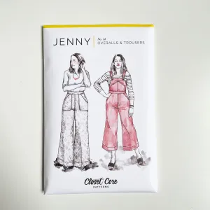 Closet Core Patterns : Jenny Overalls & Trousers