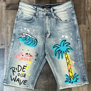 CPTL- rio denim shorts