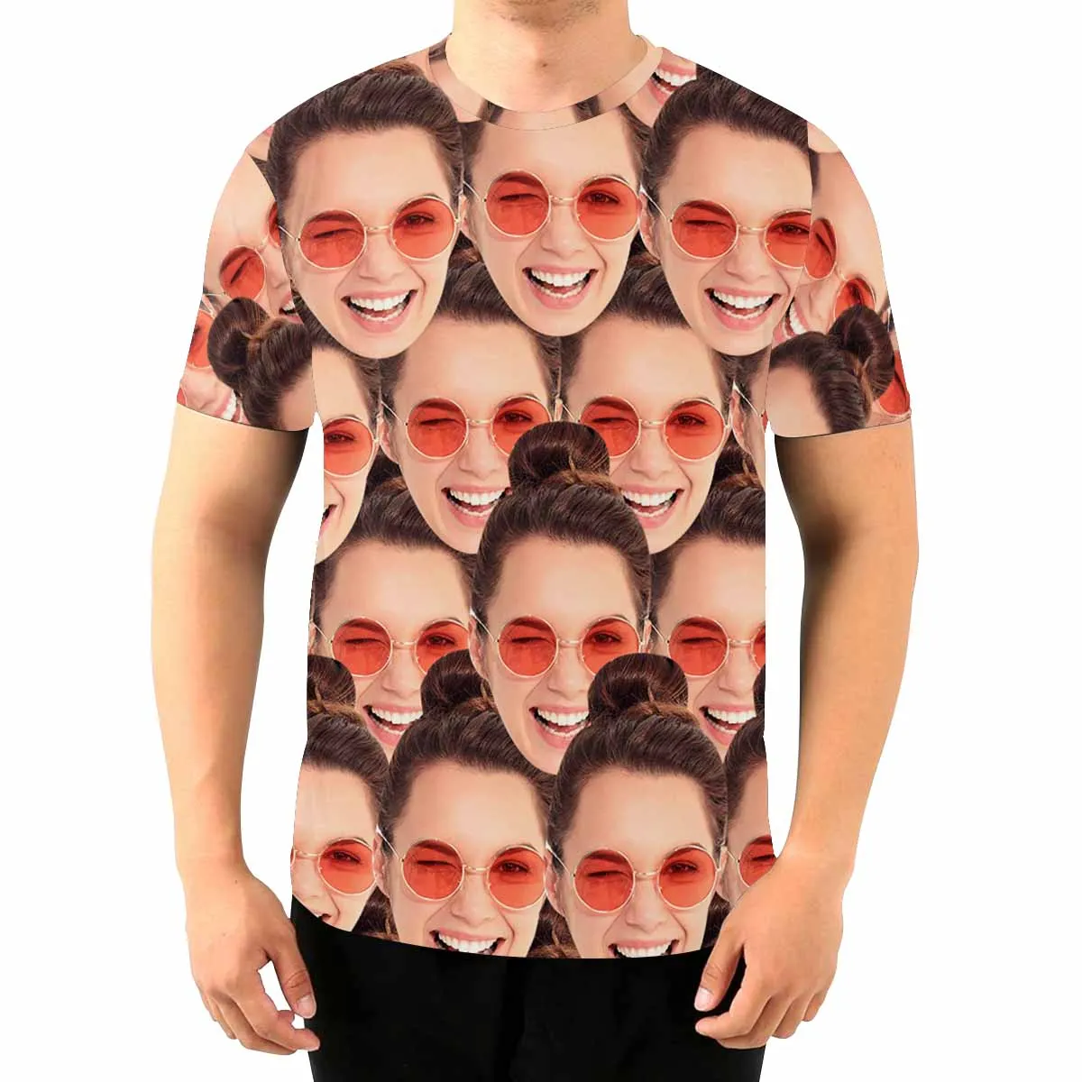 Custom Face You Men's T-shirt