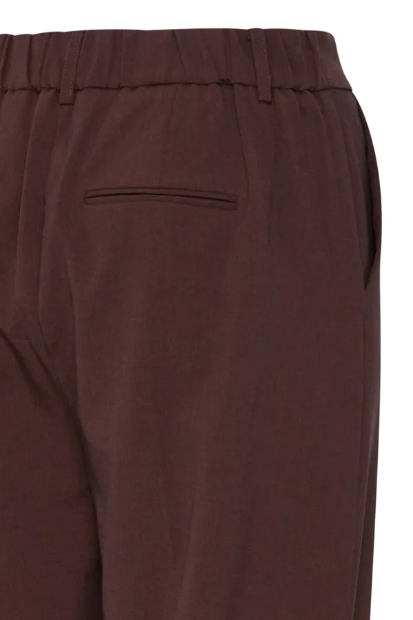 Danta Wide Leg Pants - Hot Chocolate