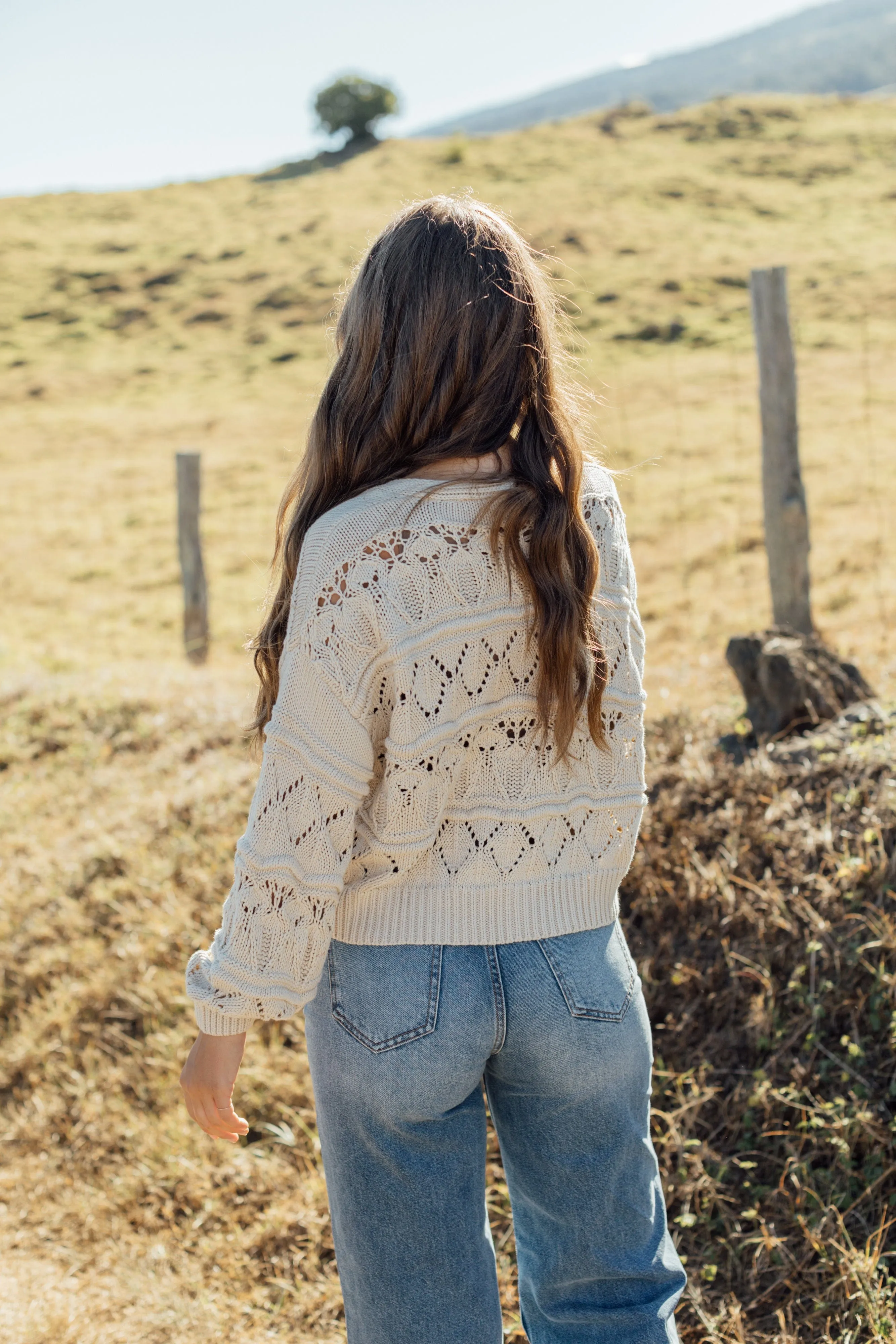 Daphne Cardigan - Cream