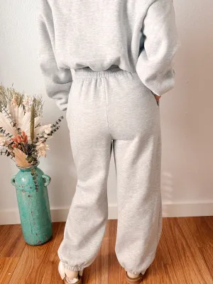 Heather Grey Sweat Pants