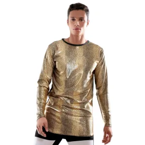 High quality Metallic long sleeve