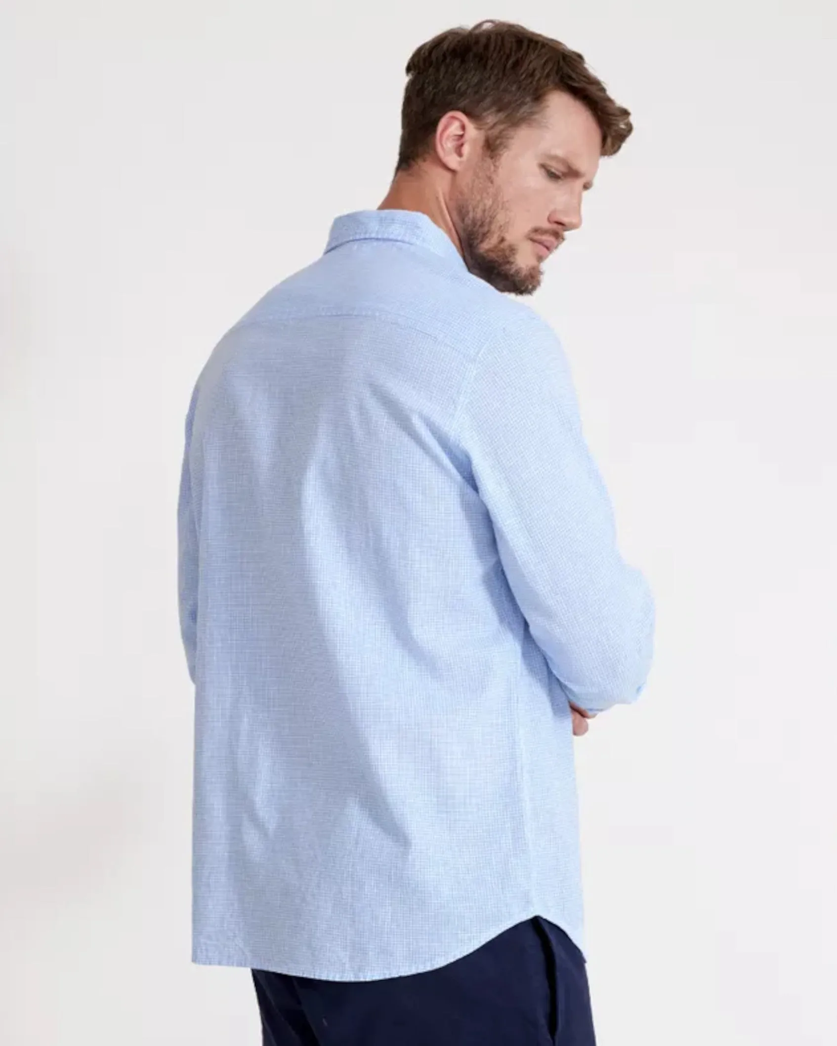 Holebrook Ted Shirt Light Blue