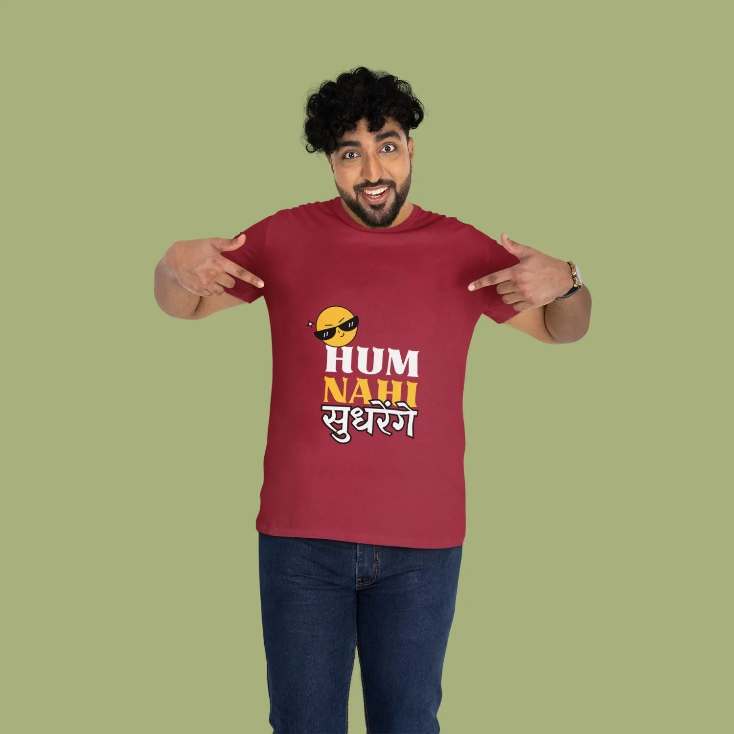 Hum Nahi Sudharenge - Men's T-Shirt