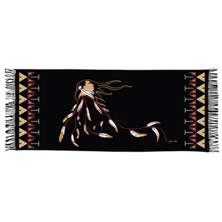 Indigenous Artist Collection: Eco Shawl: Eagle's Gift by Maxine Noel