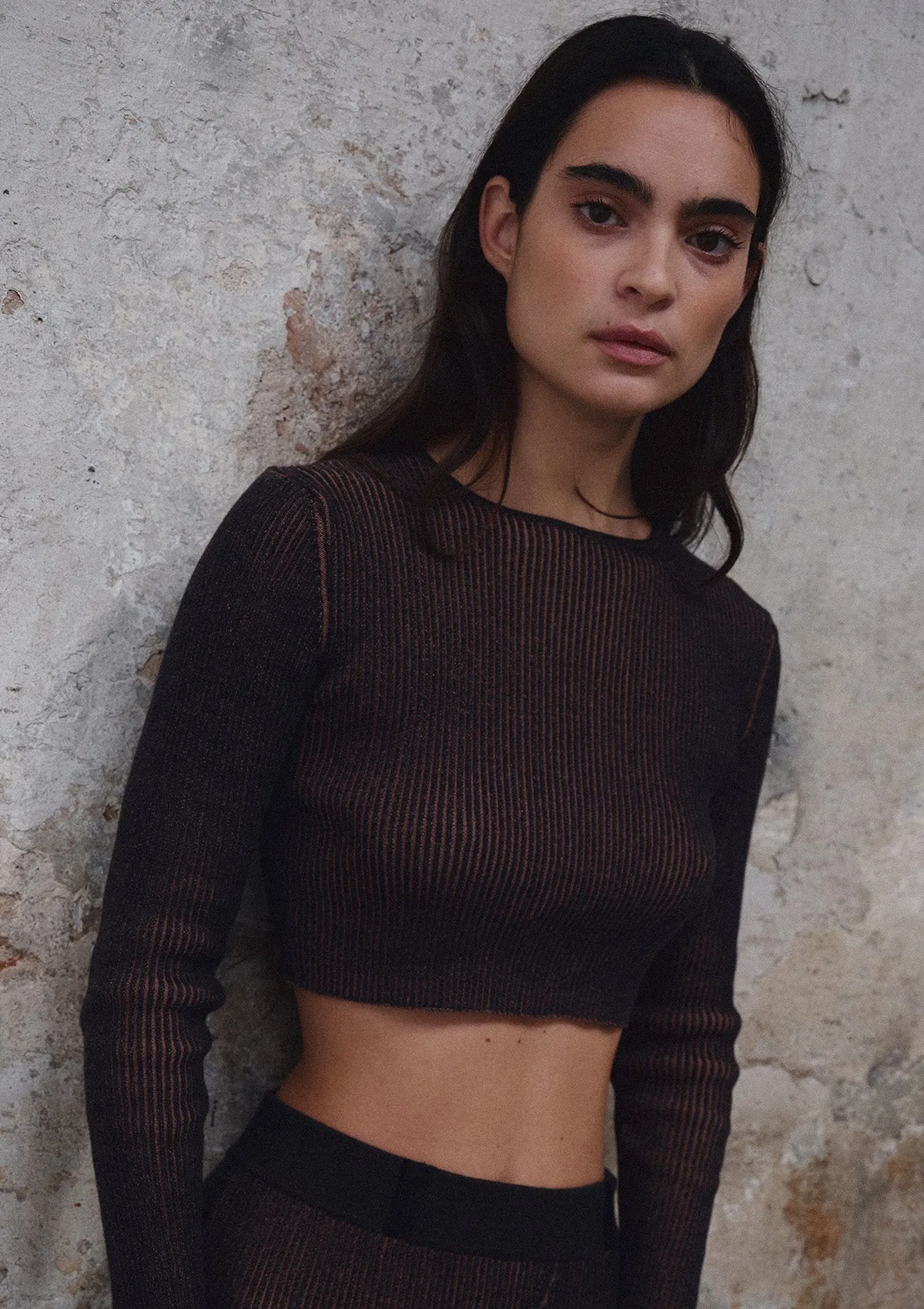 Le Crop Top Noir