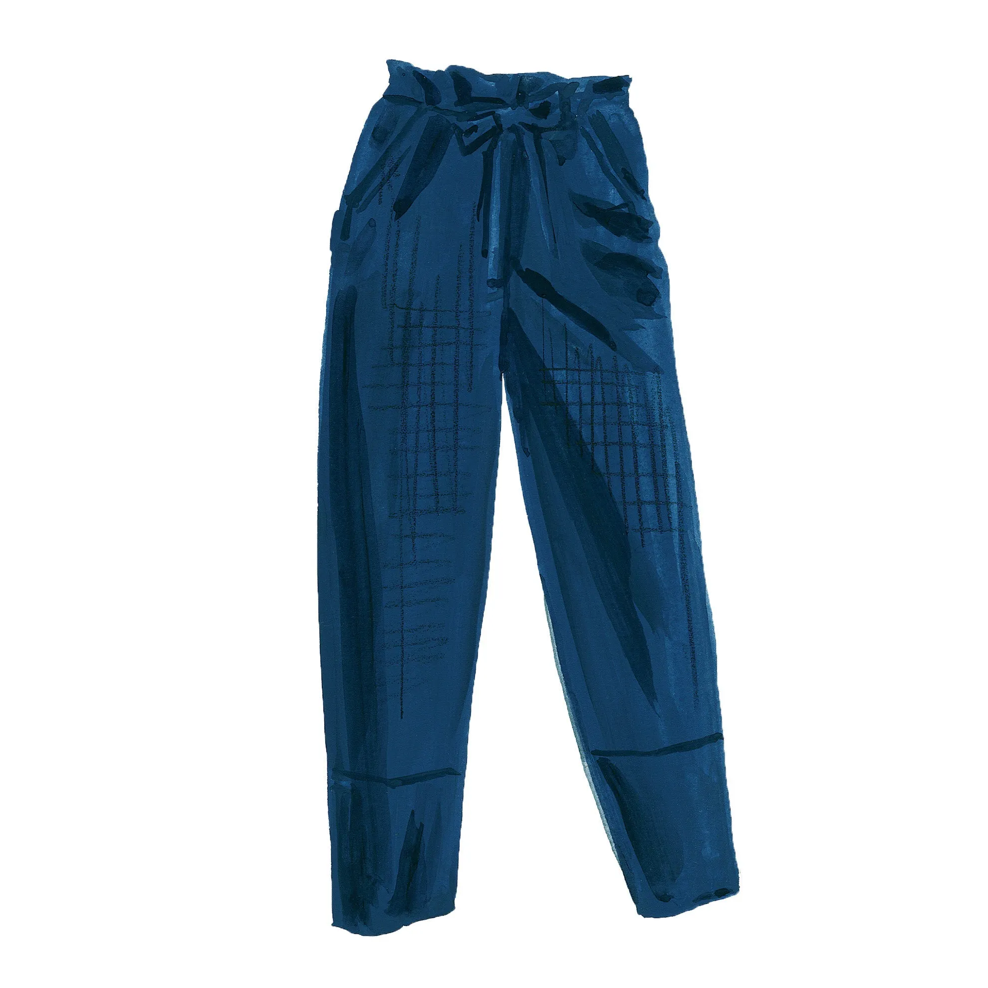 Linen Drawcord Pant