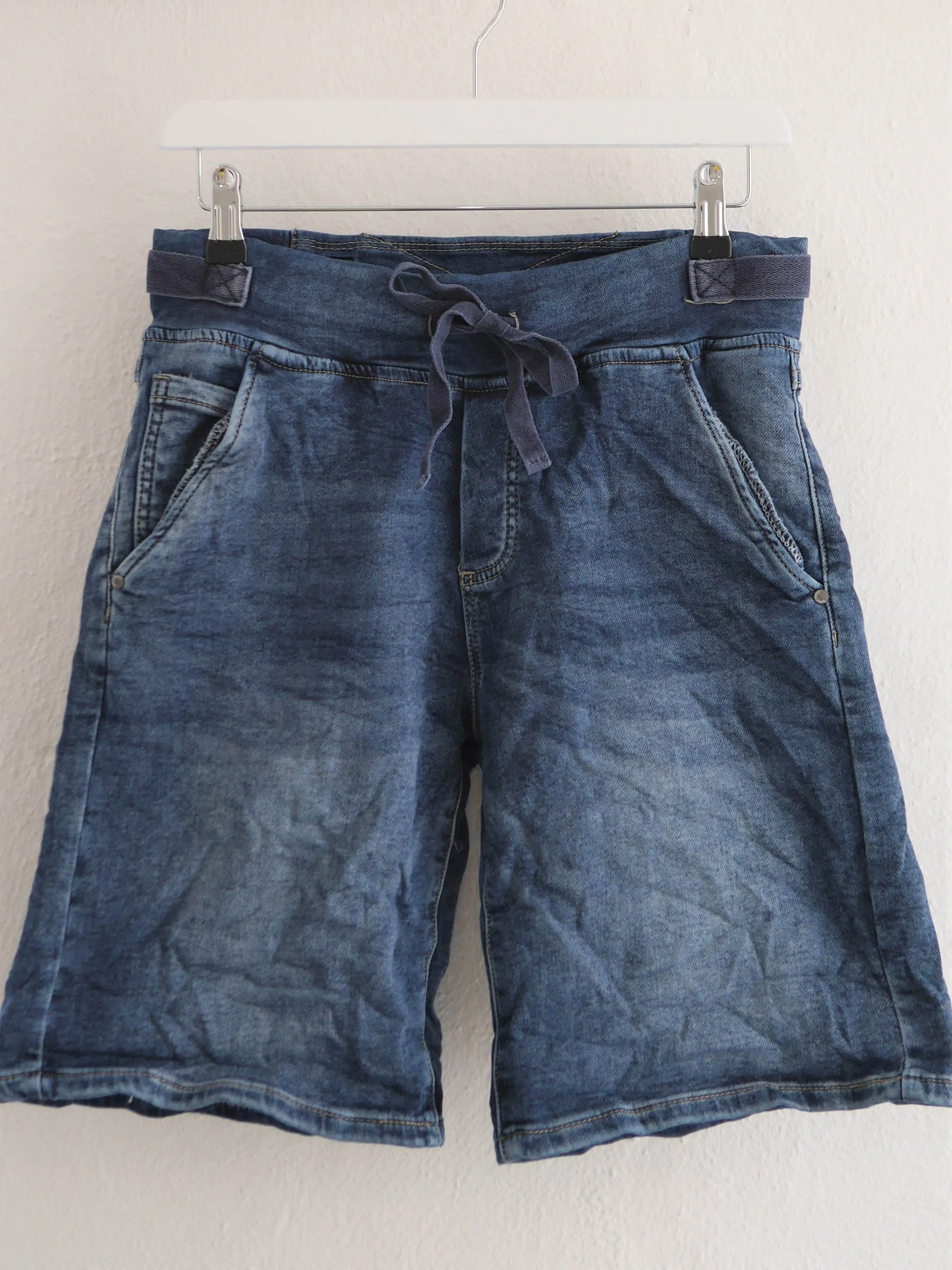 Melly & Co Drawstring Denim Shorts