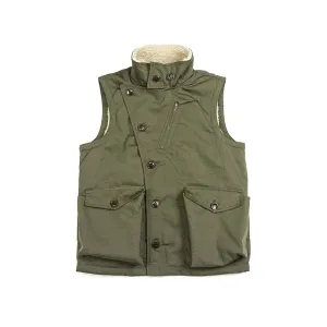 Men's Aviator Vest Military Waistcoat Sleeveless Jacket - Vintage Style