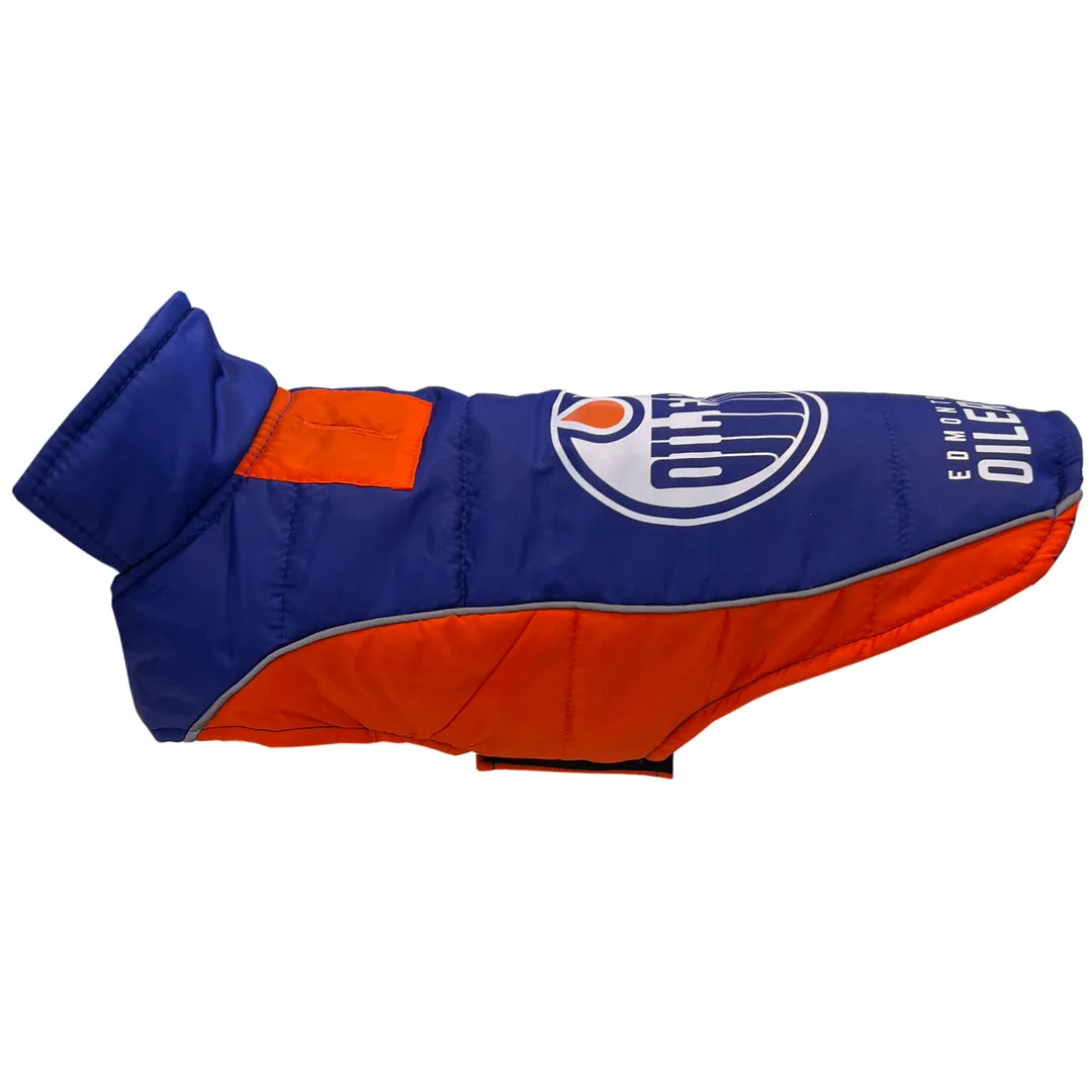 Pets First NHL Edmonton Oilers Puffer Vest