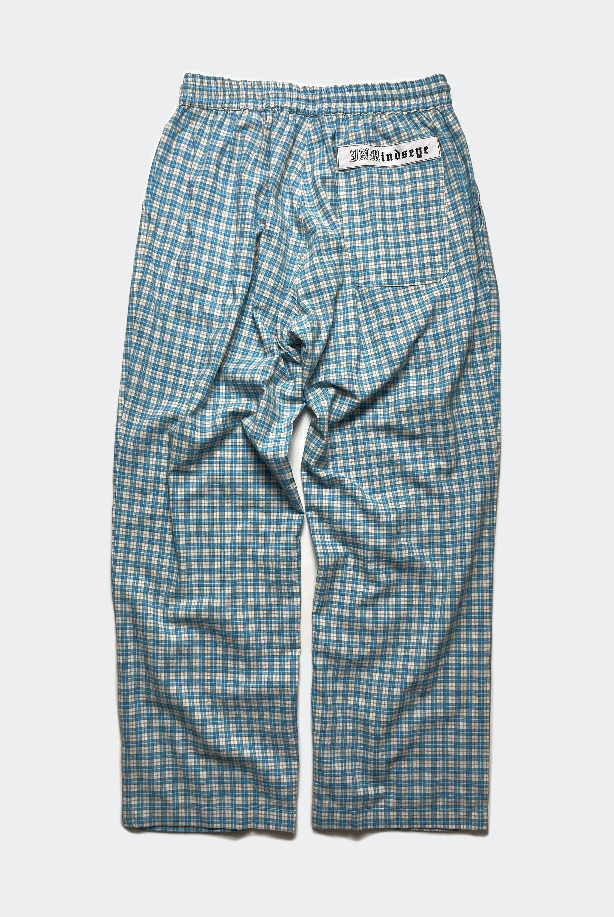 PJ HARVEY PANTS / BLUE CHECK