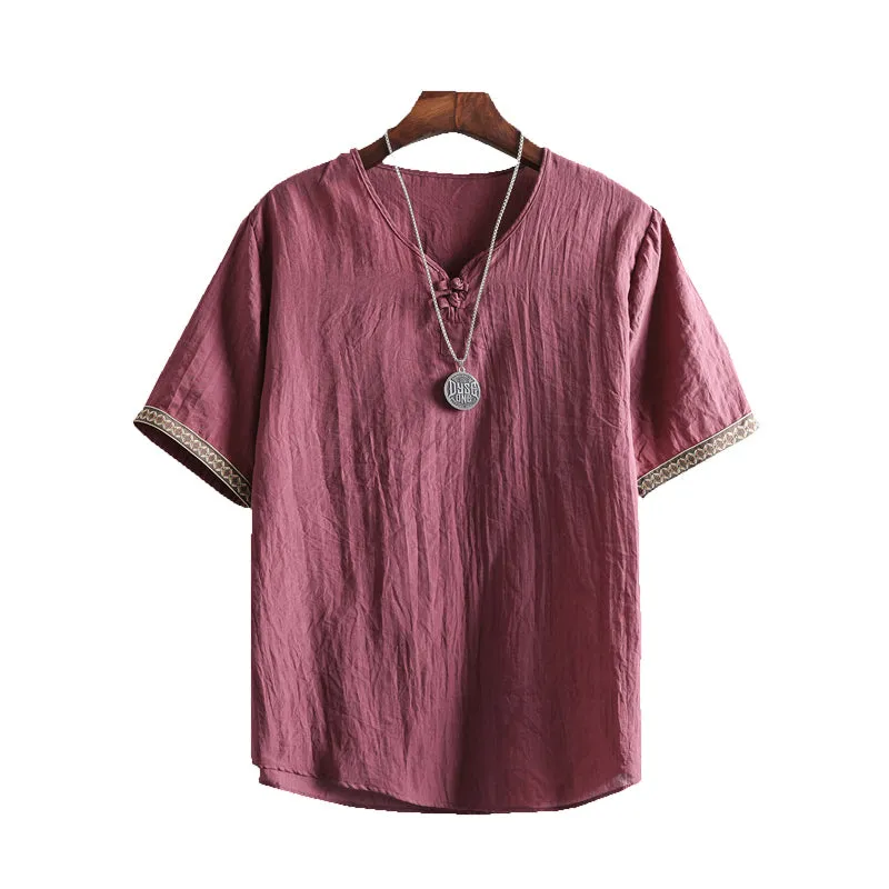 Pologize™ Lightweight Plain Color Short Sleeve Shirt