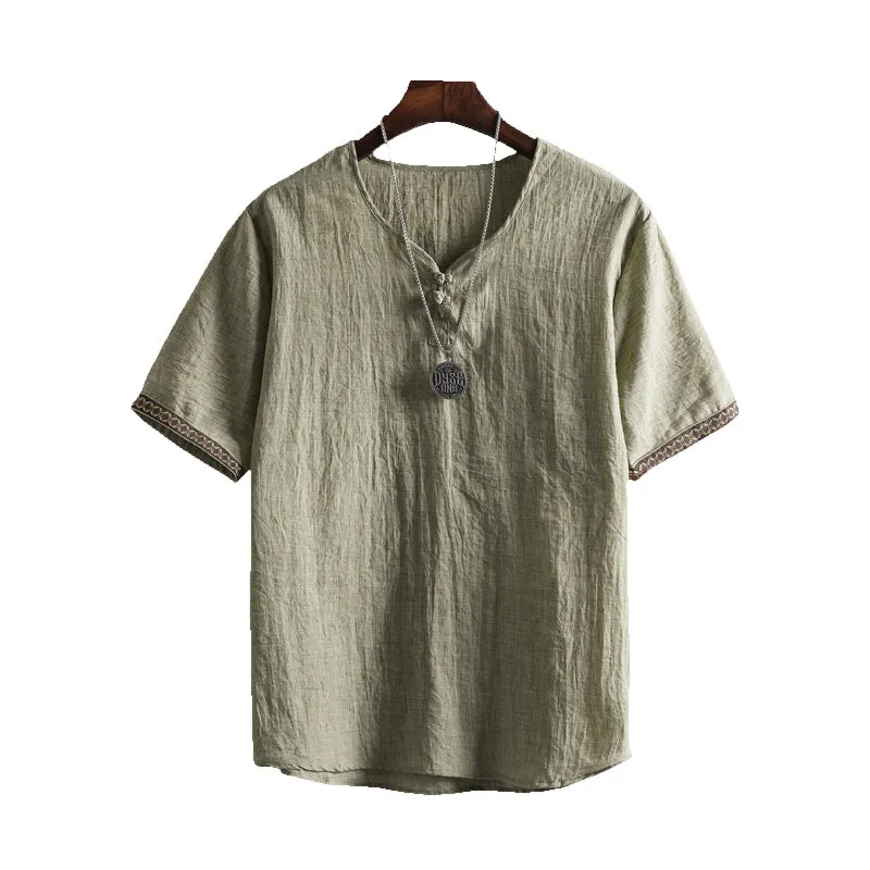 Pologize™ Lightweight Plain Color Short Sleeve Shirt