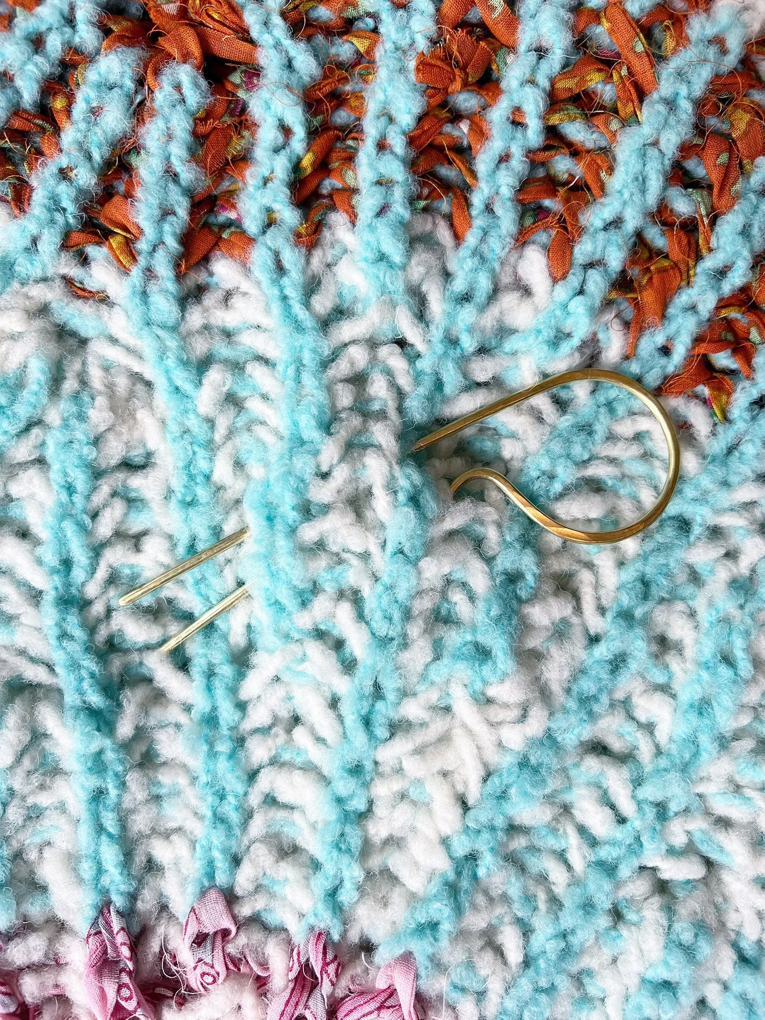 Squiggle Shawl Pin