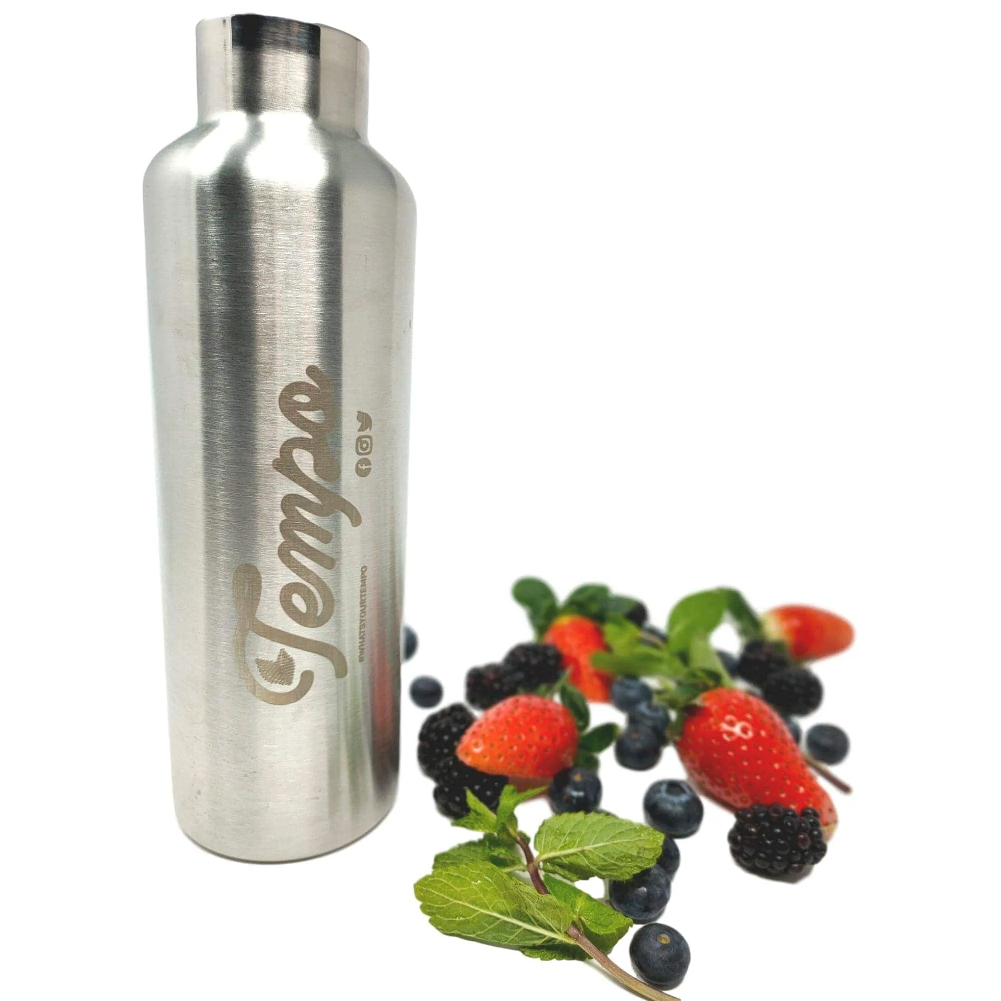 Stainless Steel Double Walled Tempo Water Bottle