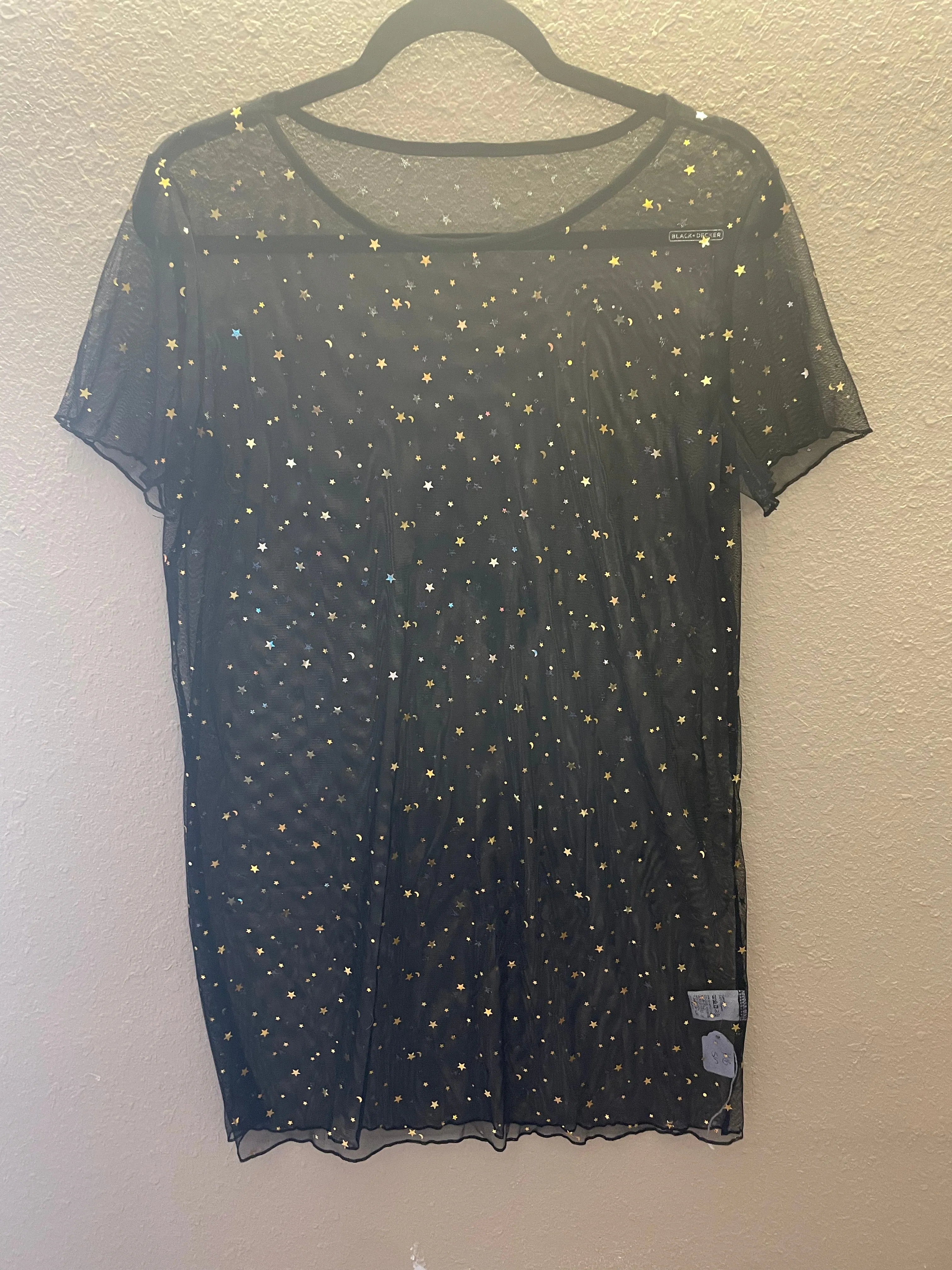 Star Gazing Mesh Coverup