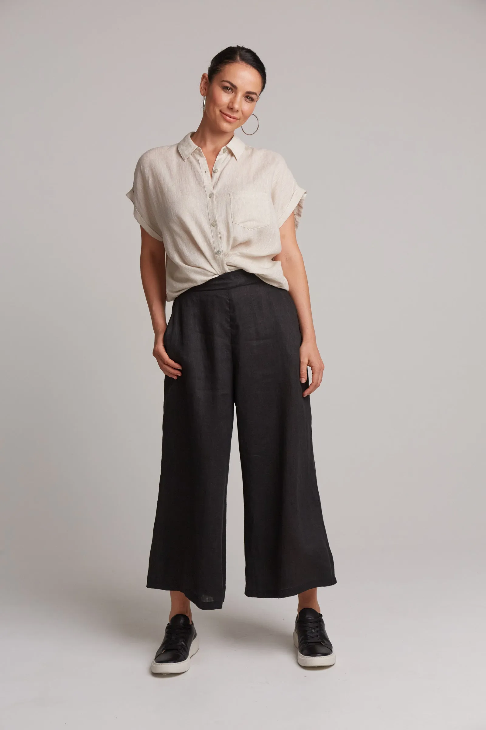 Studio Crop Pant - Ebony