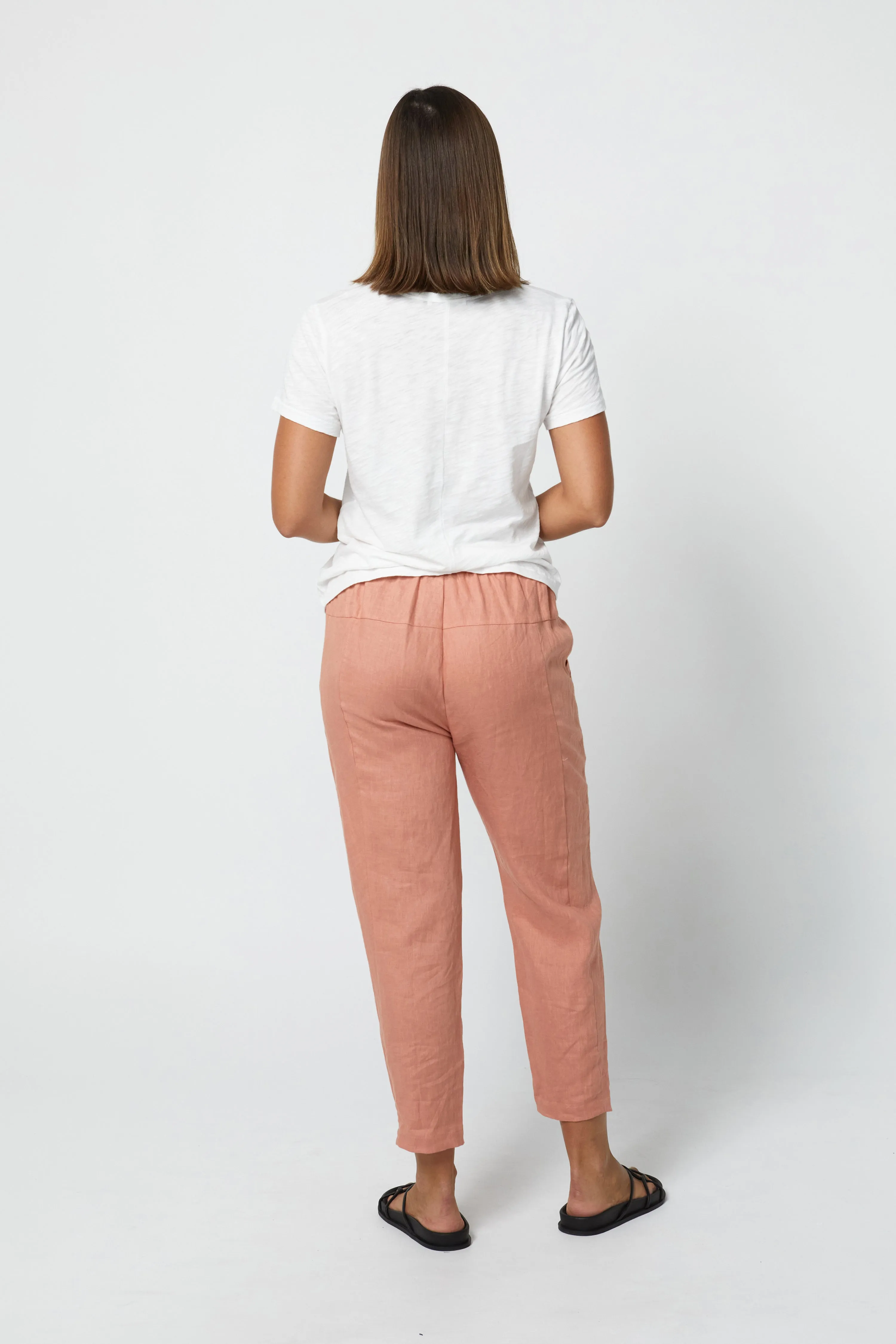 SUTTON HEMP PANT - CLAY