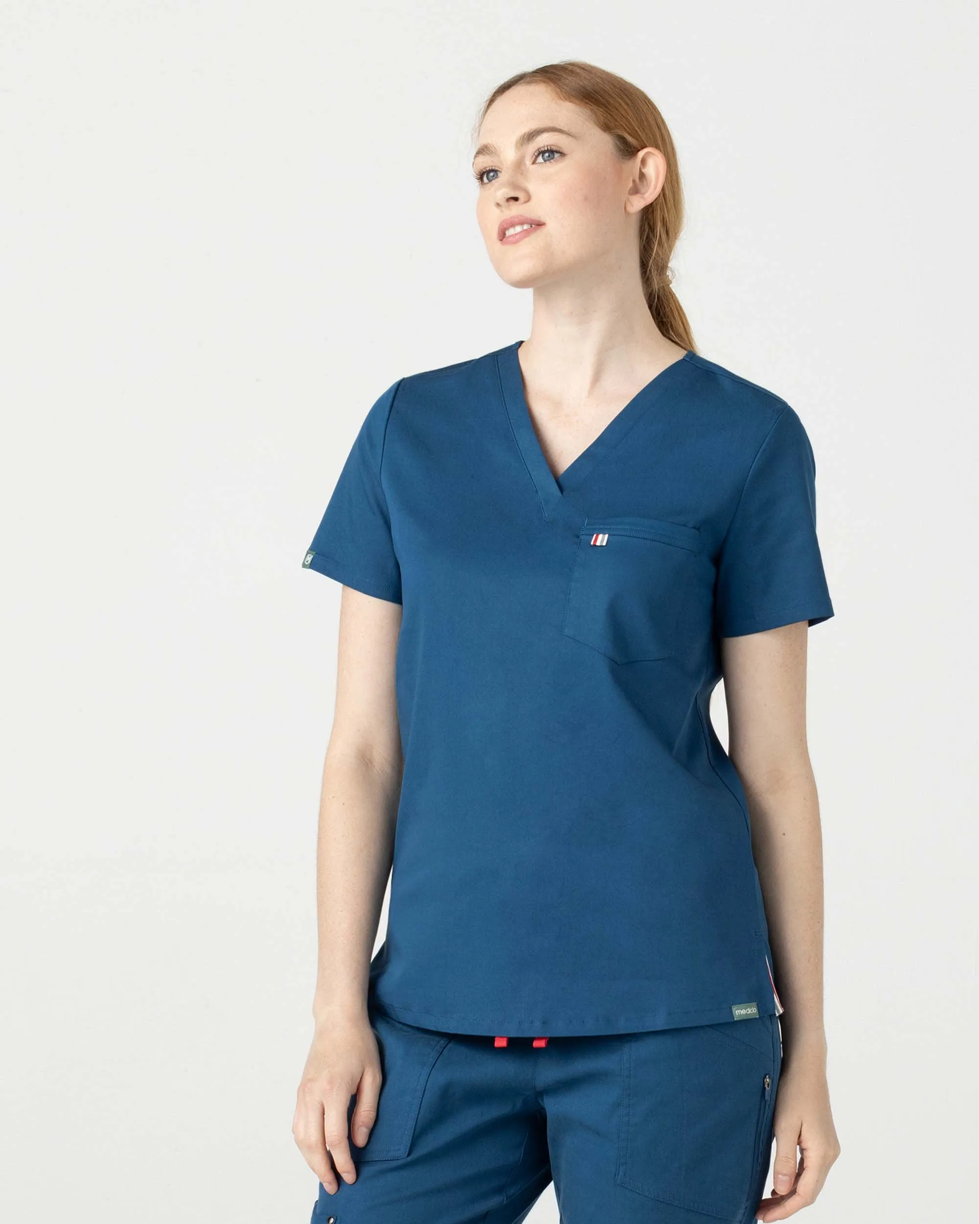 TENCEL™ Sal‎ ‎ Essential Scrub Top