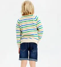 The Denim Shorts - Dark Blue - KIDS