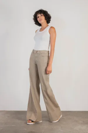 Tyler Wide Leg Linen Pant