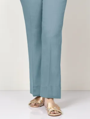 Unstitched Cambric Trouser -Light Blue