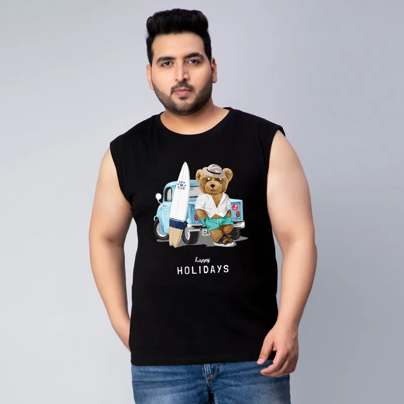 Vacation Bear Sleeveless Vest