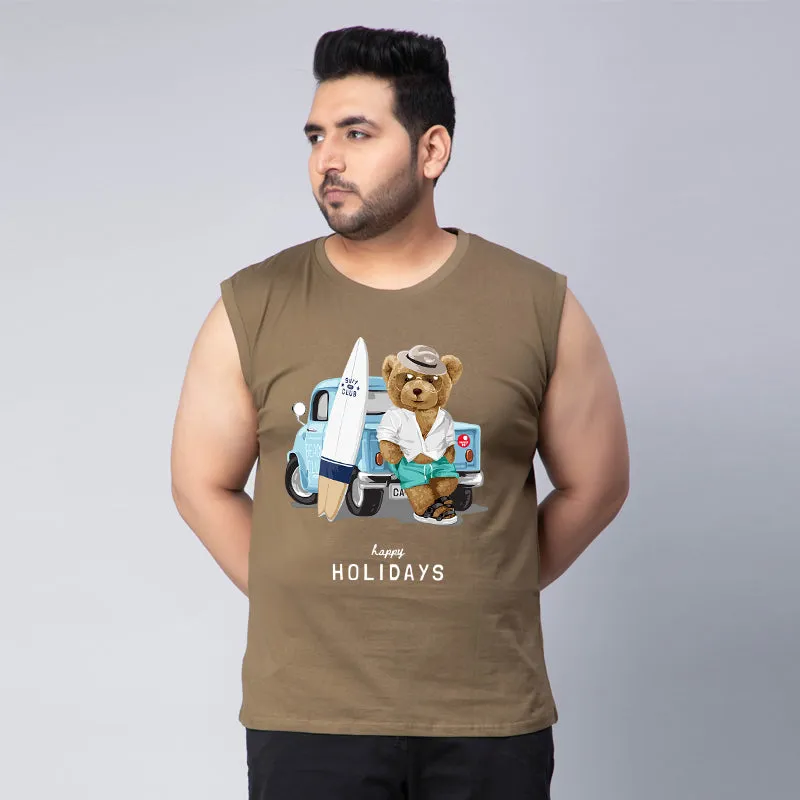 Vacation Bear Sleeveless Vest