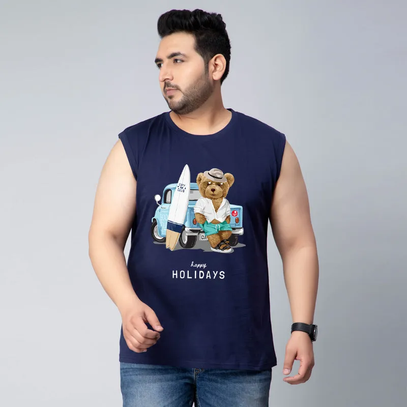 Vacation Bear Sleeveless Vest