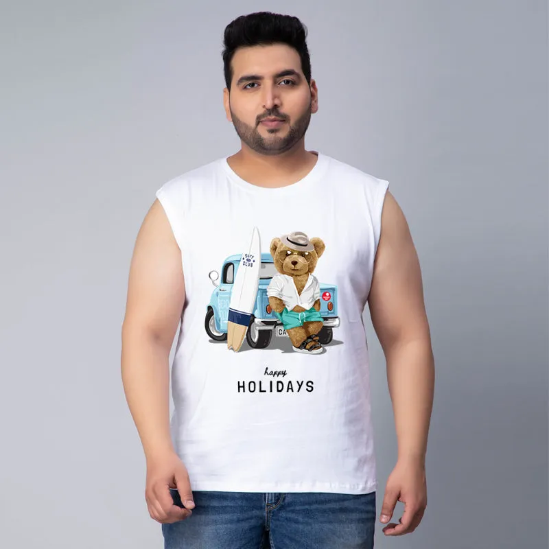 Vacation Bear Sleeveless Vest