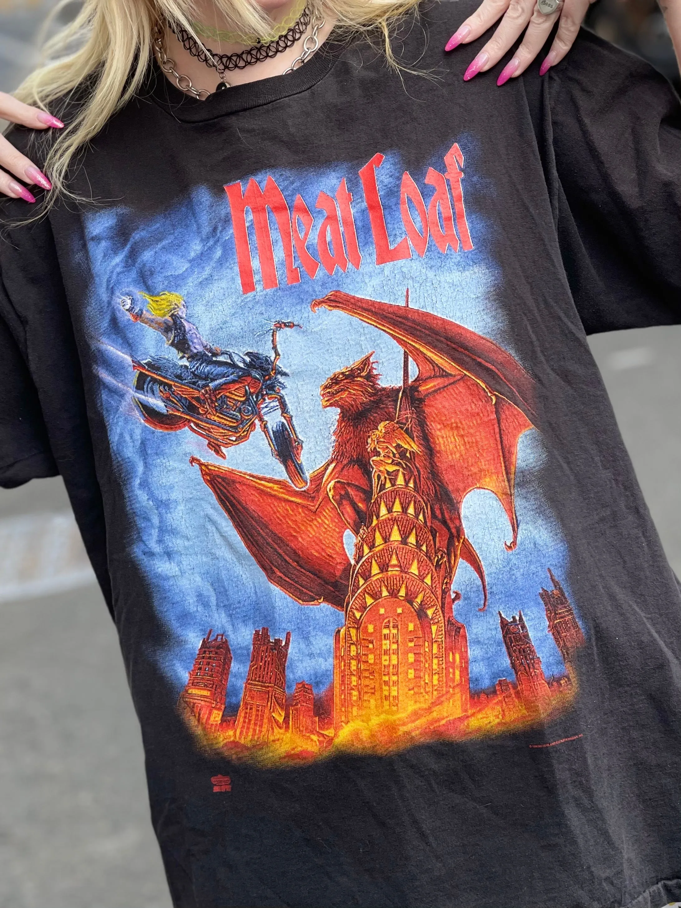 Vintage 1994 Meatloaf T-shirt