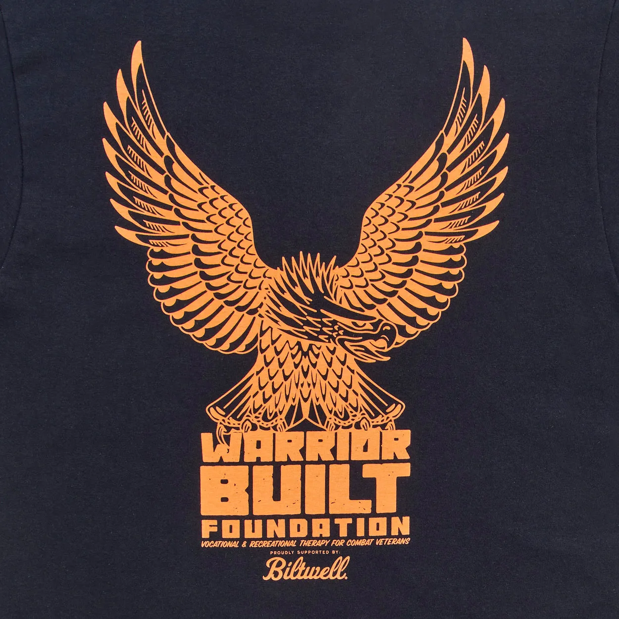 Warrior Built Black Eagle Tee