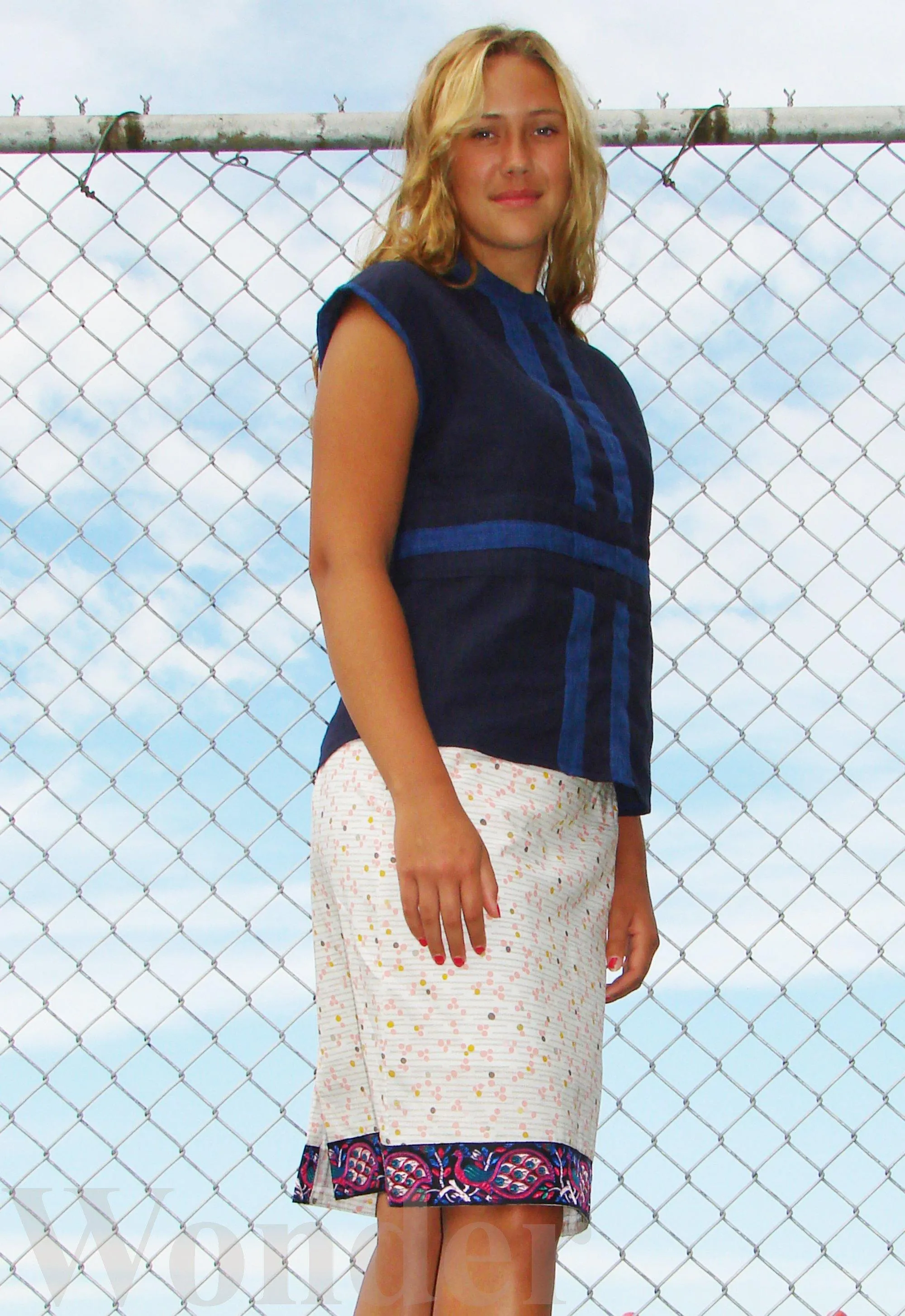 Women´s Weaving Linen Shirt